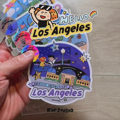Luggage Stickers - City | Los Angeles