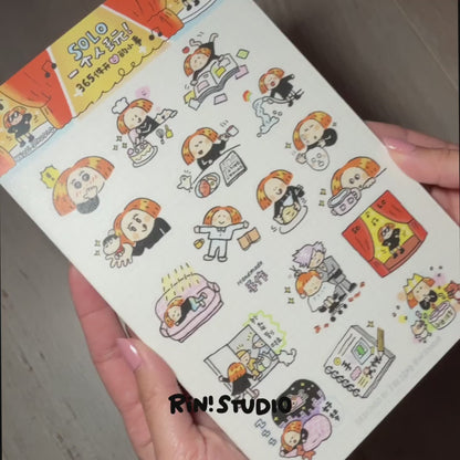 Having fun Stickers | Solo fun | Party fun | Go fun | Vol 15