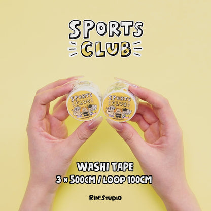 Washi Tape - Sports Club | Work Out | Vol 7